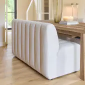 Dazzle center XL, rich tweed, antique white