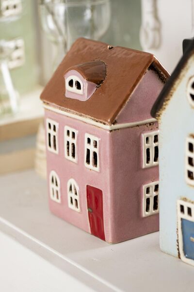 Talolyhty 15,5cm, light pink