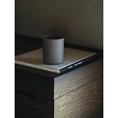 Como matt scented candle, grey