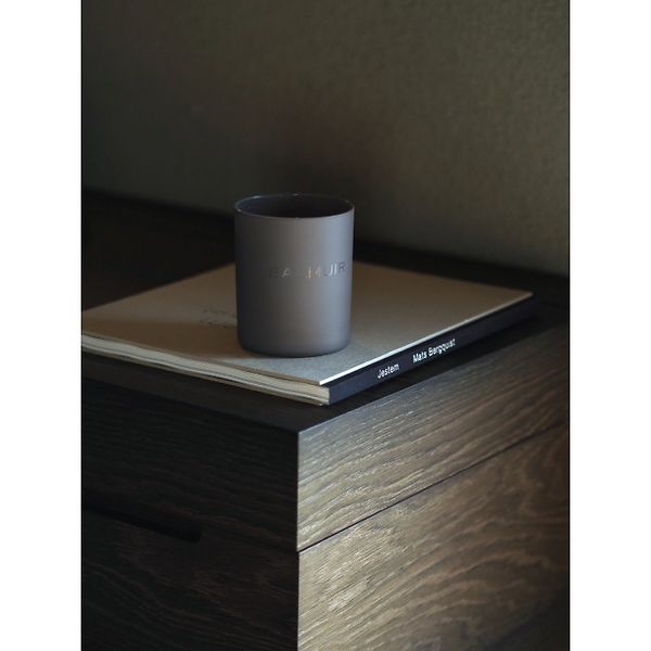 Como matt scented candle, grey