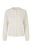 Nor short cardigan, arctic wolf