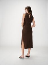 Wyla dress, chocolat