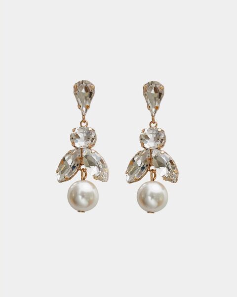 Aria earrings, clear