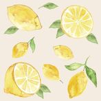 Servettipakkaus, lemons