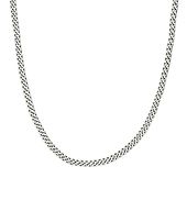 Lourdes Chain Necklace, steel