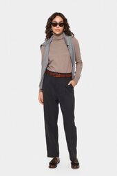 Mila rollneck pullover, atmos melange