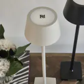 Luminee LED lamp micro USB, flax