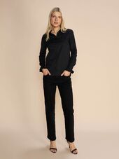 Mattie flip shirt, black