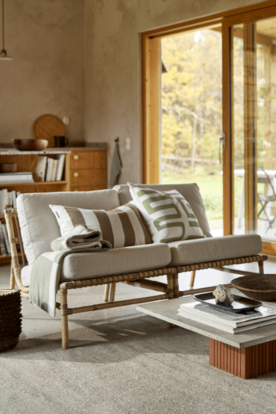 Striped 40x60, beige