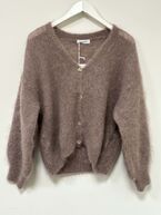 Short cardigan, taupe