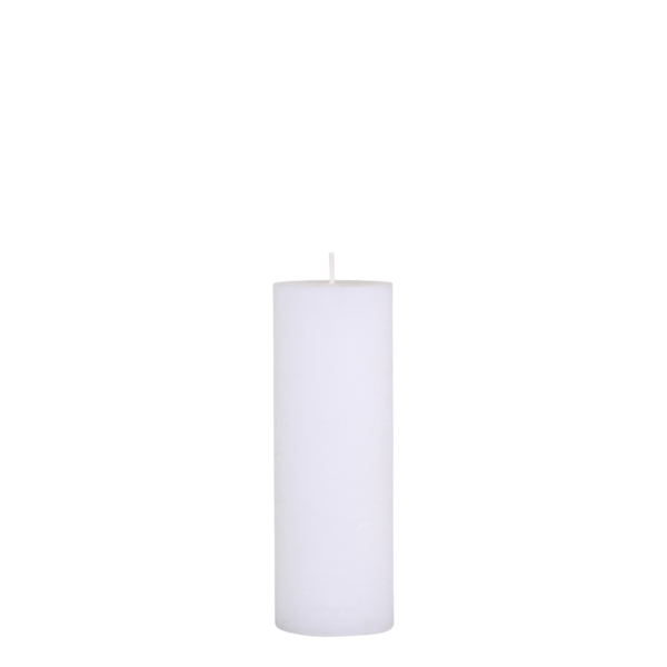 Macon pillar candle 20x7, white