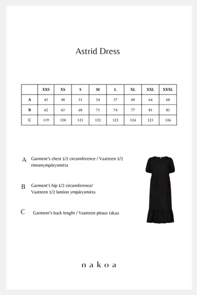 Astrid dress, holly green