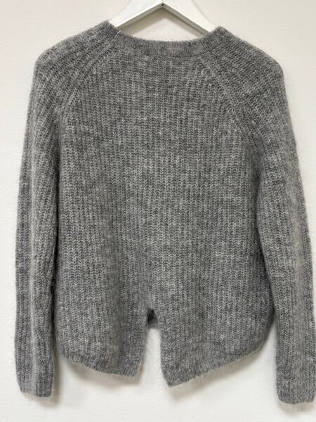 Keaton sweater, grey melange