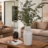 Precious pearl vase L