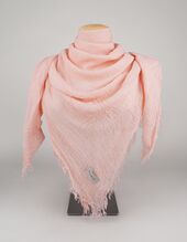 Marseille scarf 140x140, desert rose