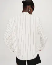 Velvet blazer, white