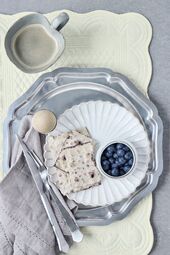 Philine charger plate 31cm, silver