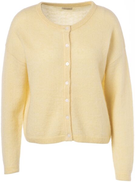 Love cardigan, pastel yellow