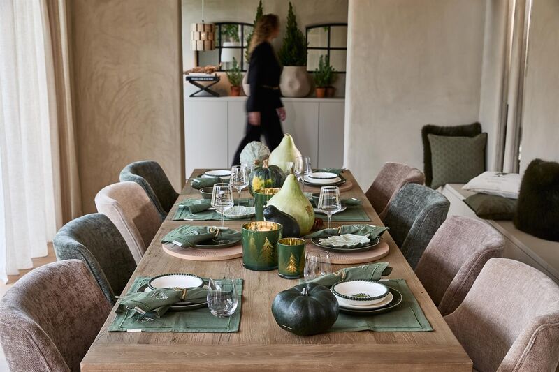 Portofino dinner plate, green