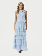 Marli solid dress, light blue