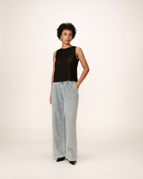 Passionnee top, noir