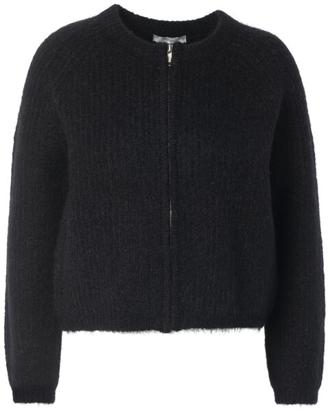 Row cardigan, black