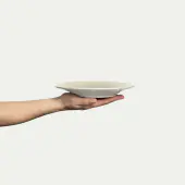 Basic plate 21cm, sand