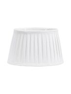 Indi plisse 30cm, valkoinen