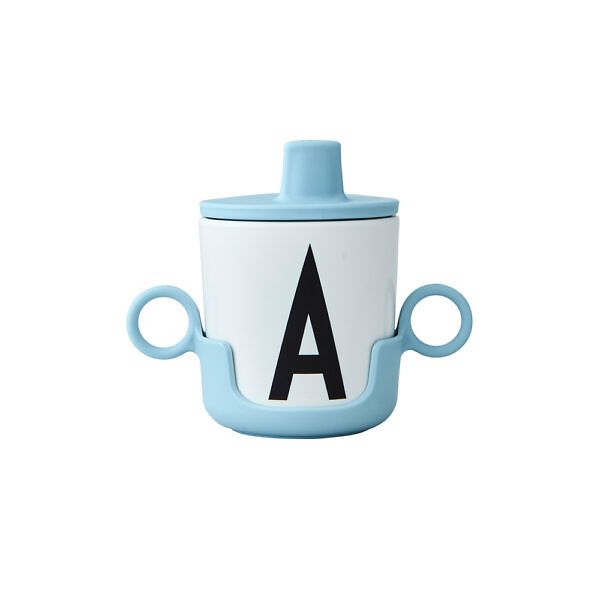 Cup handle, light blue