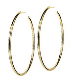 Hoops Earrings Large, gold
