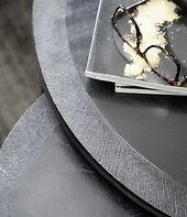 Amadeo coffee table set of 2, black