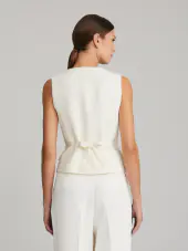 Miitta liivi, valkoinen