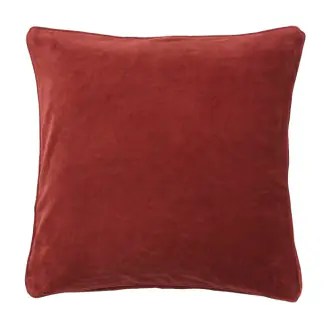 Velvet cushion cover 50x50, salsa