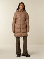 Layla puffer, taupe