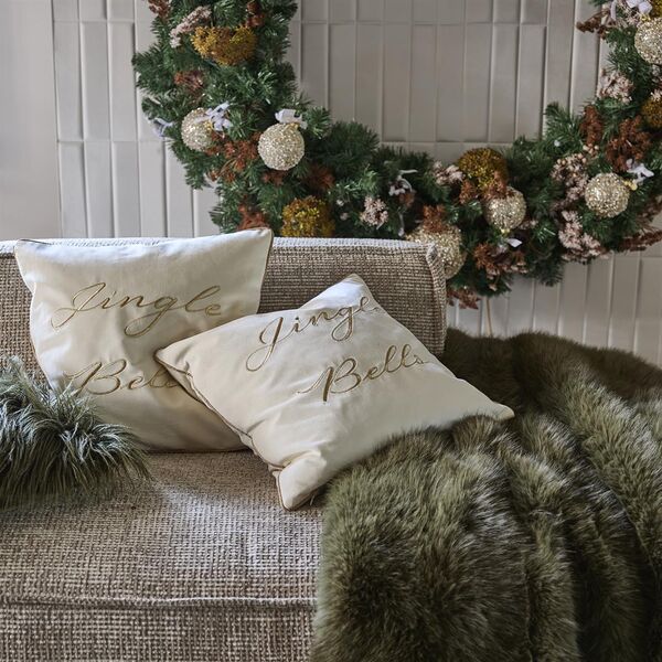 Jingle bells pillow cover 50x50