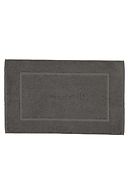 Lugano logo bath mat 50x80, solid grey