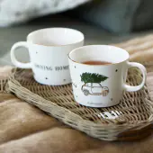 Driving home for Christmas mug
