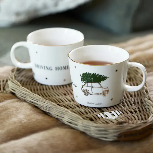 Driving home for Christmas mug