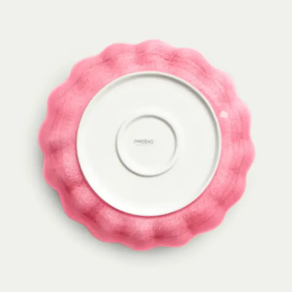 Oyster bowl 24cm, pink