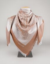Capri scarf 140x140, desert sand