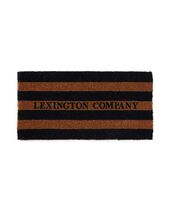 Lexington coir fibre door mat, blue/natural