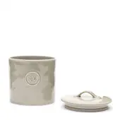 Portofino storage jar S, flax