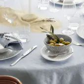 Bubbles plate 20x16cm, white