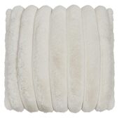 Striped wave cushion 45x45, ivory
