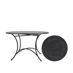 Venice table large, black