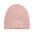 3D logo beanie, mauve