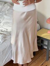 Bovary skirt, champagne