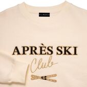 Sweater après ski, ecru