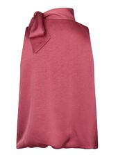 Veda heavy sateen top, cherry pink