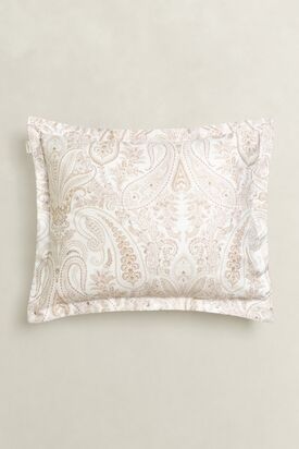 Key West Paisley pillowcase 50x60, Faded beige